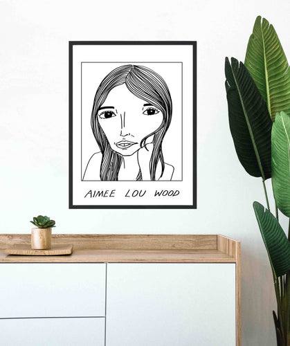 Badly Drawn Aimee Lou Wood - Poster - BUY 2 GET 3RD FREE ON ALL PRINTS