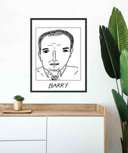 Badly Drawn Shaun Williamson - Barry - Eastenders - Poster - BUY 2 GET 3RD FREE ON ALL PRINTS