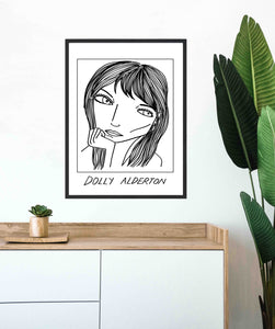 Badly Drawn Dolly Alderton - Poster - BUY 2 GET 3RD FREE ON ALL PRINTS