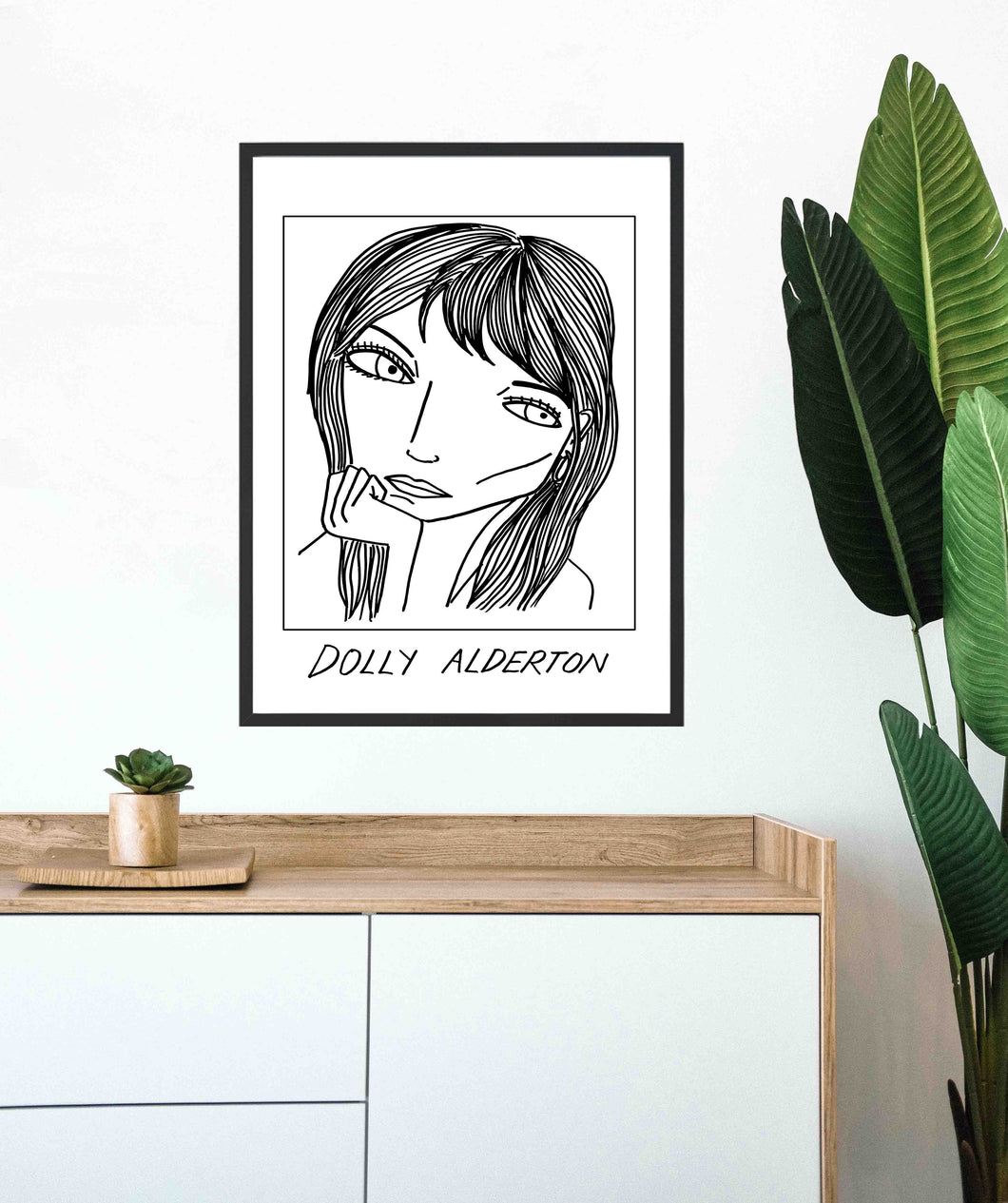 Badly Drawn Dolly Alderton - Poster - BUY 2 GET 3RD FREE ON ALL PRINTS