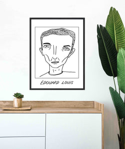 Badly Drawn Edouard Louis - Poster - BUY 2 GET 3RD FREE ON ALL PRINTS