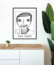 Badly Drawn Fred Rogers - Poster - BUY 2 GET 3RD FREE ON ALL PRINTS