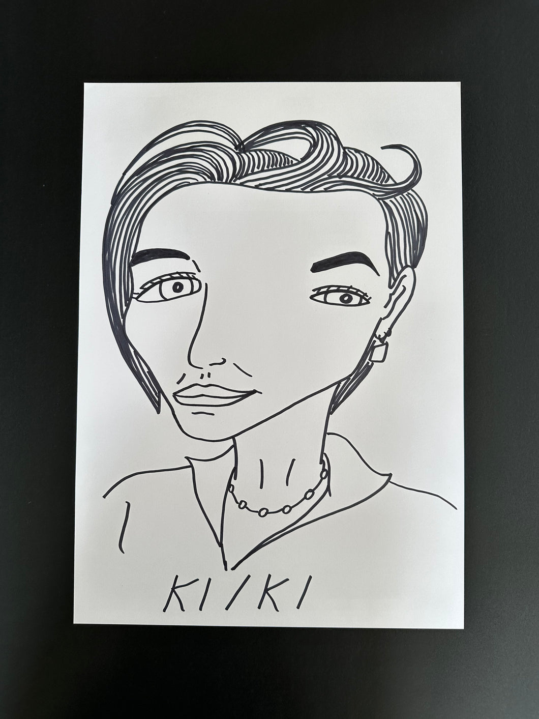 Badly Drawn Ki/Ki - Original Drawing - A3.