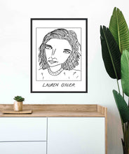 Badly Drawn Lauren Oyler - Poster - BUY 2 GET 3RD FREE ON ALL PRINTS