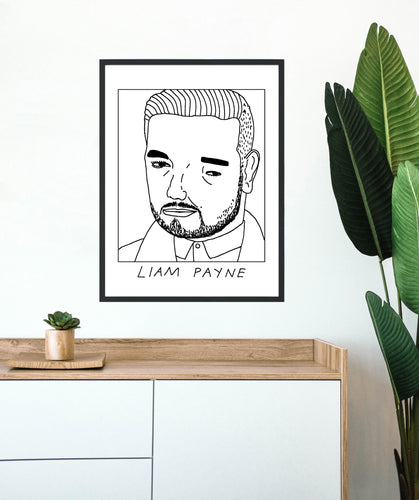 Badly Drawn Liam Payne - Poster - BUY 2 GET 3RD FREE ON ALL PRINTS