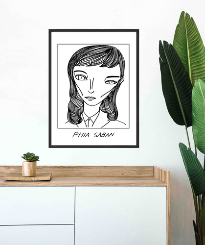 Badly Drawn Phia Saban - Poster - BUY 2 GET 3RD FREE ON ALL PRINTS