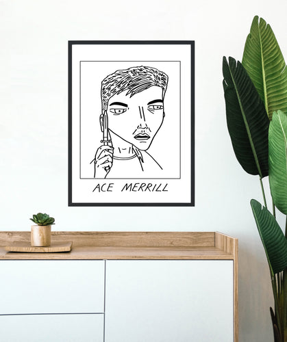 Badly Drawn Ace Merrill - Stand By Me - Poster - BUY 2 GET 3RD FREE ON ALL PRINTS