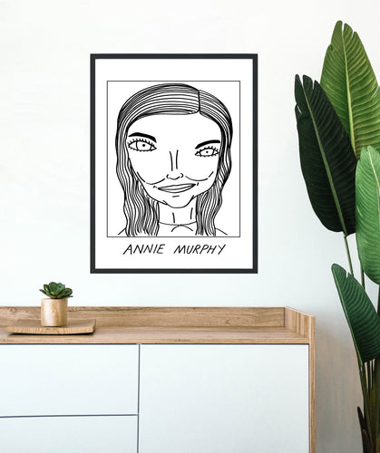 Badly Drawn Annie Murphy - Poster - BUY 2 GET 3RD FREE ON ALL PRINTS