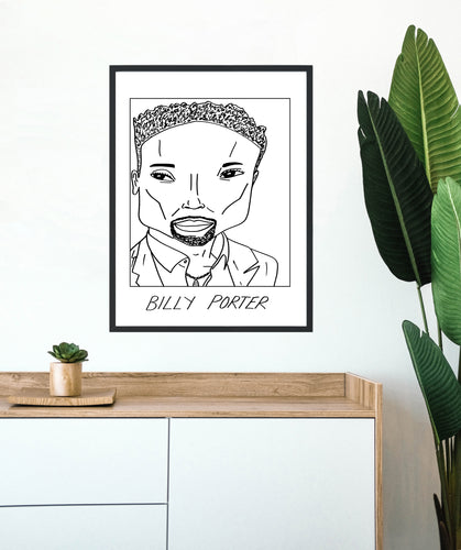 Badly Drawn Billy Porter - Poster - BUY 2 GET 3RD FREE ON ALL PRINTS