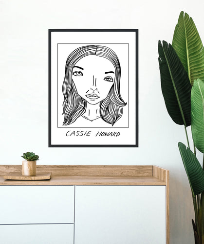 Badly Drawn Cassie Howard - Euphoria - Poster - BUY 2 GET 3RD FREE ON ALL PRINTS