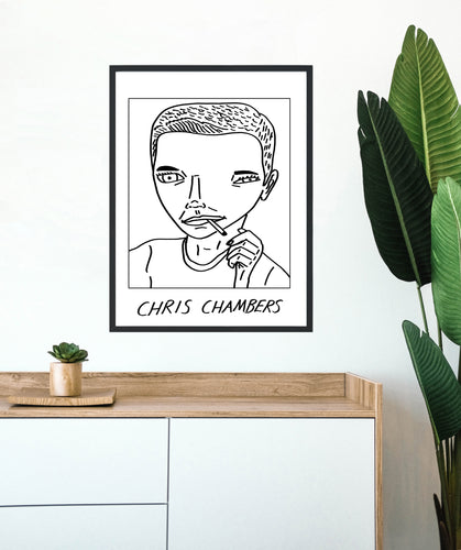 Badly Drawn Chris Chambers - Stand By Me - Poster - BUY 2 GET 3RD FREE ON ALL PRINTS