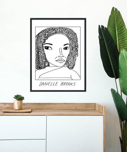 Badly Drawn Danielle Brooks - Poster - BUY 2 GET 3RD FREE ON ALL PRINTS