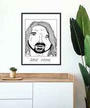 Badly Drawn Dave Grohl - Poster - BUY 2 GET 3RD FREE ON ALL PRINTS