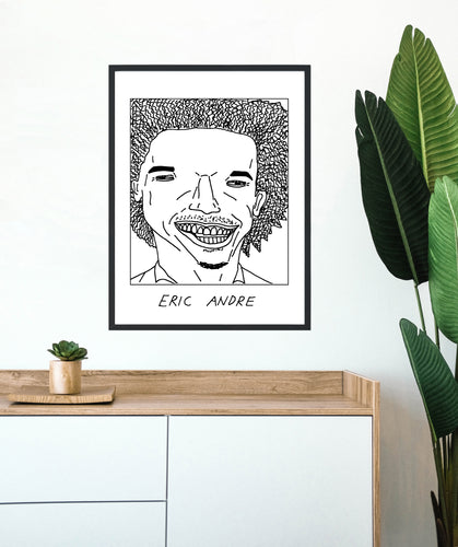 Badly Drawn Eric Andre - Poster - BUY 2 GET 3RD FREE ON ALL PRINTS