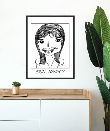 Badly Drawn Erin Hannon - The Office - Poster - BUY 2 GET 3RD FREE ON ALL PRINTS