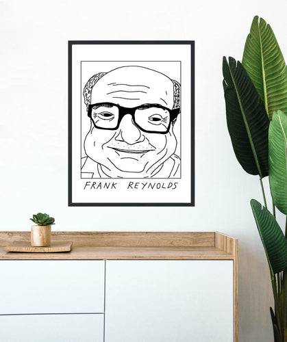 Badly Drawn Frank Reynolds - Poster - BUY 2 GET 3RD FREE ON ALL PRINTS