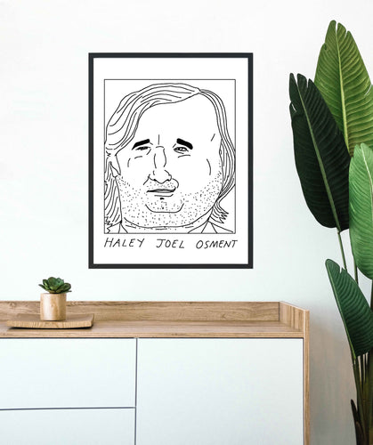 Badly Drawn Haley Joel Osment - Poster - BUY 2 GET 3RD FREE ON ALL PRINTS
