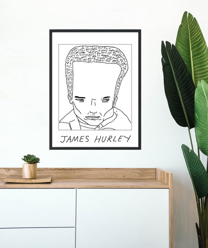 Badly Drawn James Hurley - Poster - BUY 2 GET 3RD FREE ON ALL PRINTS
