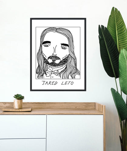 Badly Drawn Jared Leto - Poster - BUY 2 GET 3RD FREE ON ALL PRINTS