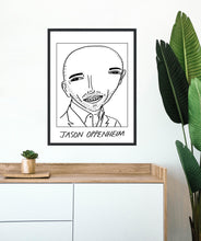 Badly Drawn Jason Oppenheim - Selling Sunset - Poster - BUY 2 GET 3RD FREE ON ALL PRINTS