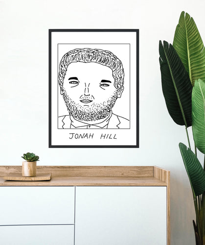 Badly Drawn Jonah Hill - Poster - BUY 2 GET 3RD FREE ON ALL PRINTS