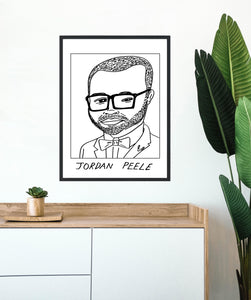 Badly Drawn Jordan Peele - Poster - BUY 2 GET 3RD FREE ON ALL PRINTS