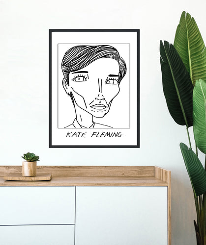 Badly Drawn Line of Duty - Kate Fleming - Poster - BUY 2 GET 3RD FREE ON ALL PRINTS