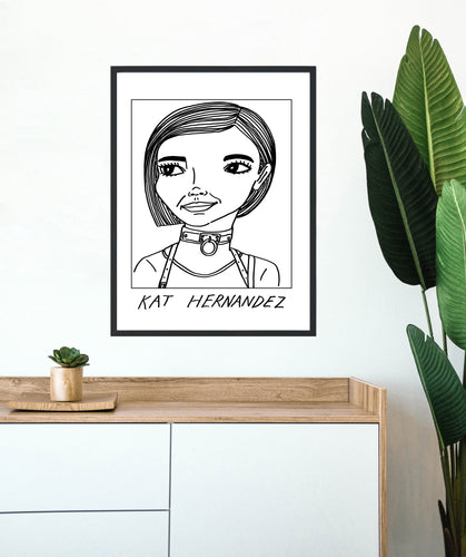 Badly Drawn Kat Hernandez - Euphoria - Poster - BUY 2 GET 3RD FREE ON ALL PRINTS