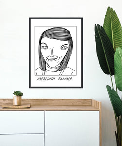 Badly Drawn Meredith Palmer - The Office - Poster - BUY 2 GET 3RD FREE ON ALL PRINTS