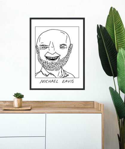 Badly Drawn Michael Eavis - Poster - BUY 2 GET 3RD FREE ON ALL PRINTS