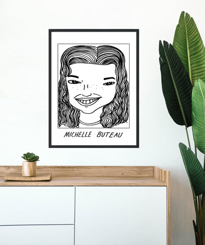 Badly Drawn Michelle Buteau - Poster - BUY 2 GET 3RD FREE ON ALL PRINTS