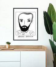 Badly Drawn Mikhail Bakhtin - Poster - BUY 2 GET 3RD FREE ON ALL PRINTS