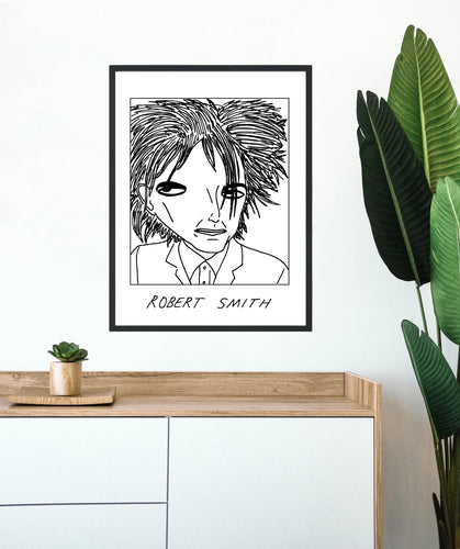 Badly Drawn Robert Smith - Poster - BUY 2 GET 3RD FREE ON ALL PRINTS