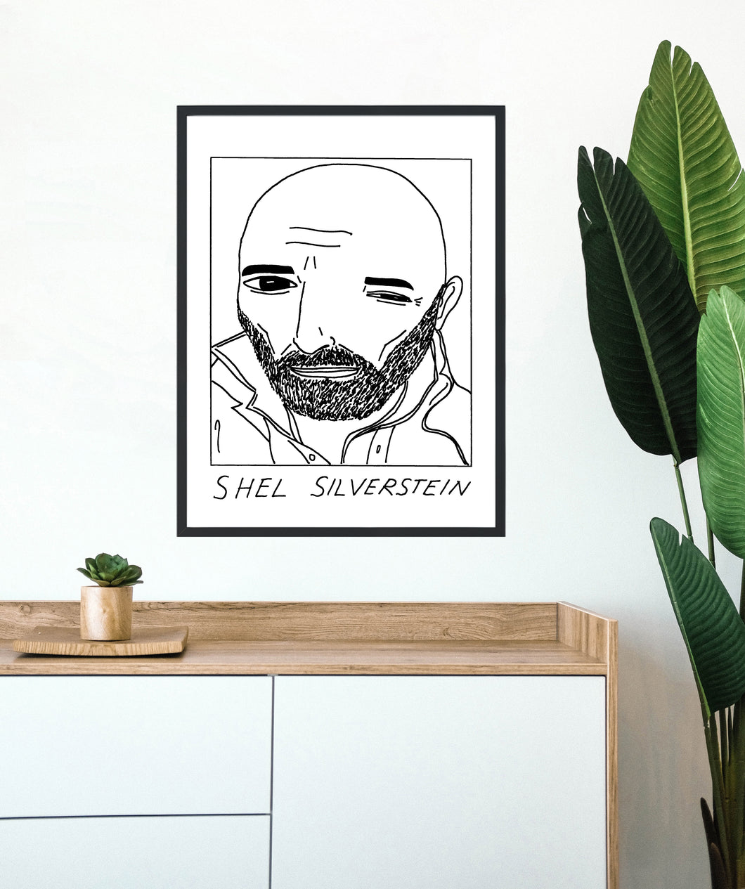 Badly Drawn Shel Silverstein - Poster - BUY 2 GET 3RD FREE ON ALL PRINTS