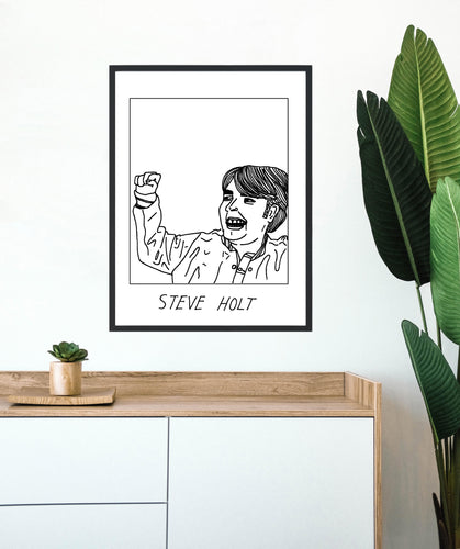 Badly Drawn Steve Holt - Arrested Development - Poster - BUY 2 GET 3RD FREE ON ALL PRINTS