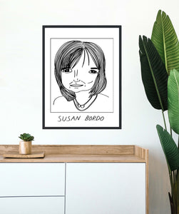 Badly Drawn Susan Bordo - Poster - BUY 2 GET 3RD FREE ON ALL PRINTS