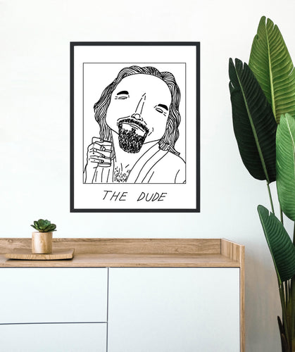 Badly Drawn The Dude - Poster - BUY 2 GET 3RD FREE ON ALL PRINTS
