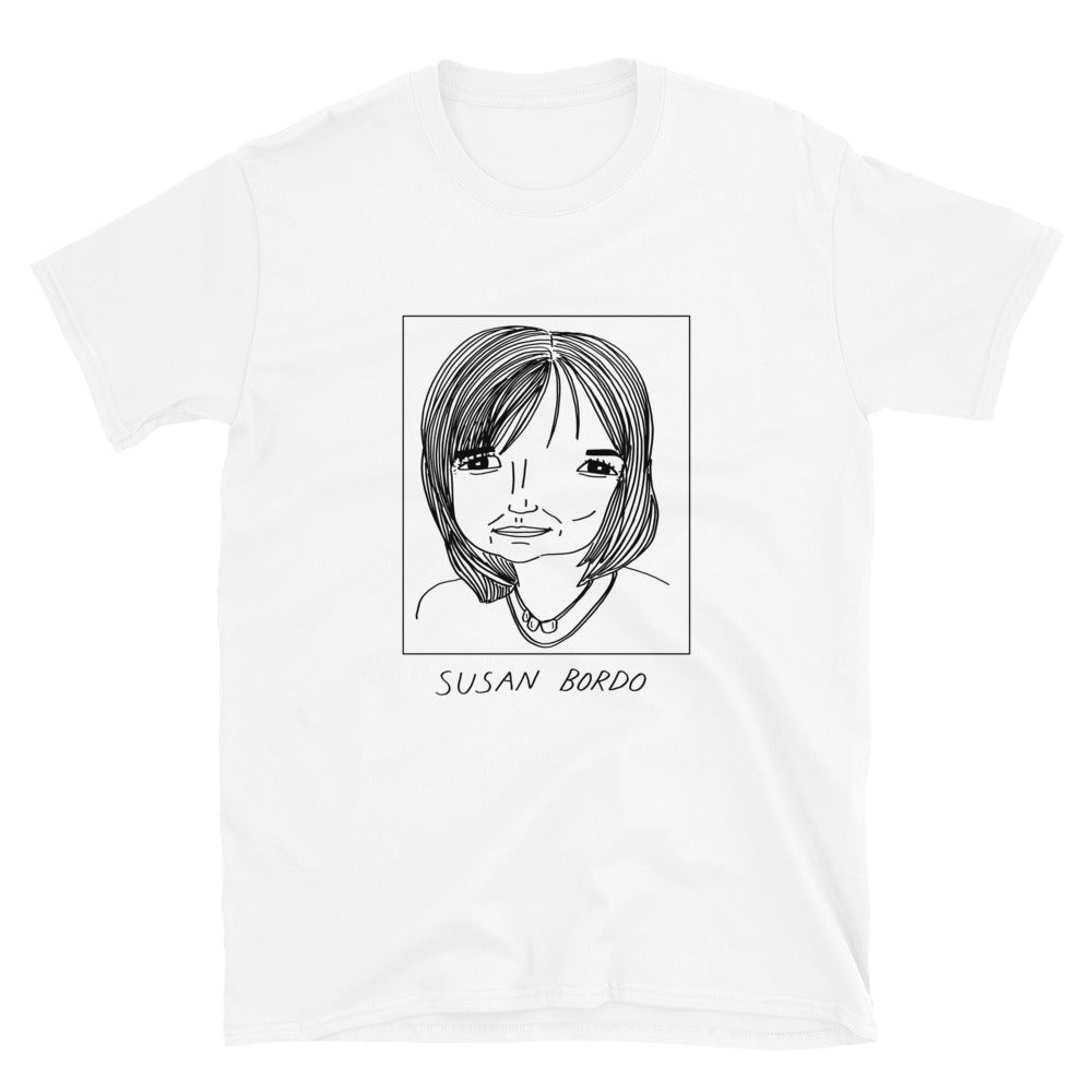 Badly Drawn Authors - Susan Bordo - Unisex T-Shirt