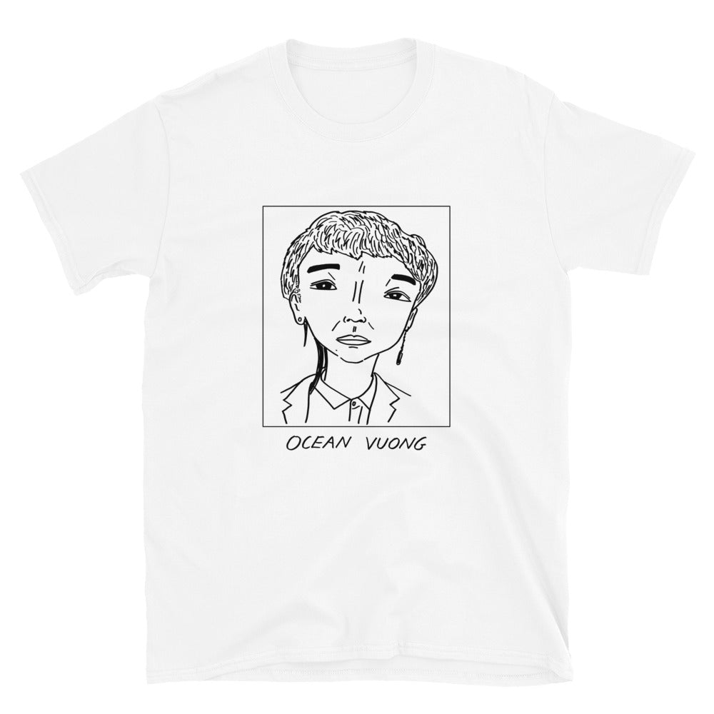 Badly Drawn Authors - Ocean Vuong - Unisex T-Shirt