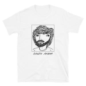 Badly Drawn Authors - Kaveh Akbar - Unisex T-Shirt