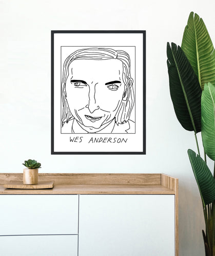 Badly Drawn Wes Anderson - Poster - BUY 2 GET 3RD FREE ON ALL PRINTS
