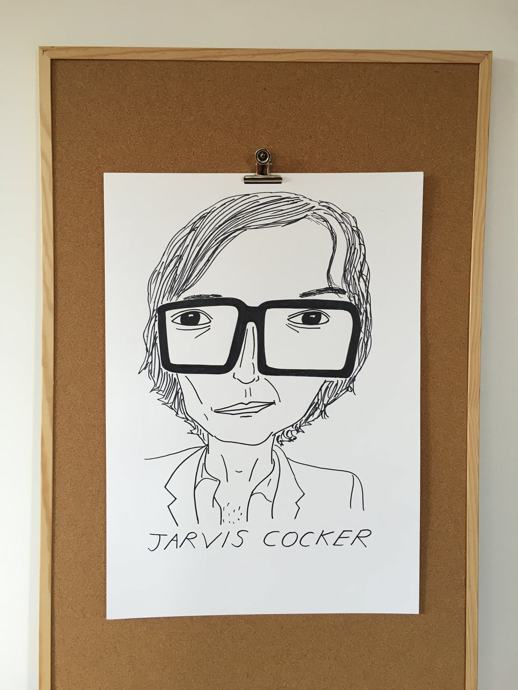 Badly Drawn Jarvis Cocker - Original Drawing - A2