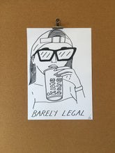 Badly Drawn Barely Legal  (2 of 3) - Original Drawing - A3 - SOLD