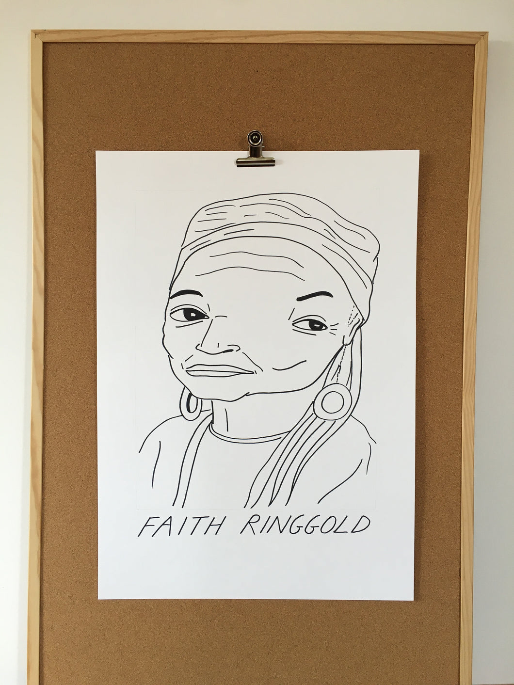 Badly Drawn Faith Ringgold - Original Drawing - A2