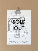 Badly Drawn Barely Legal  (2 of 3) - Original Drawing - A3 - SOLD