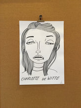 Badly Drawn Charlotte De Witte - Original Drawing - A3.