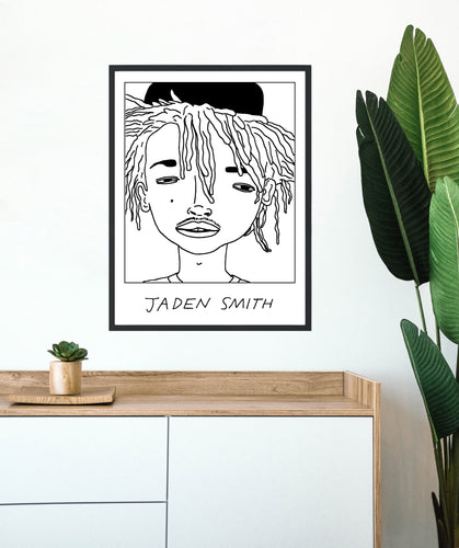 Badly Drawn Jaden Smith - Poster - BUY 2 GET 3RD FREE ON ALL PRINTS
