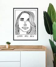 Badly Drawn Lana Del Rey - Poster - BUY 2 GET 3RD FREE ON ALL PRINTS