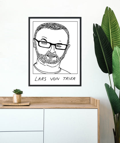 Badly Drawn Lars Von Trier - Poster - BUY 2 GET 3RD FREE ON ALL PRINTS