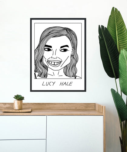 Badly Drawn Lucy Hale - Poster - BUY 2 GET 3RD FREE ON ALL PRINTS